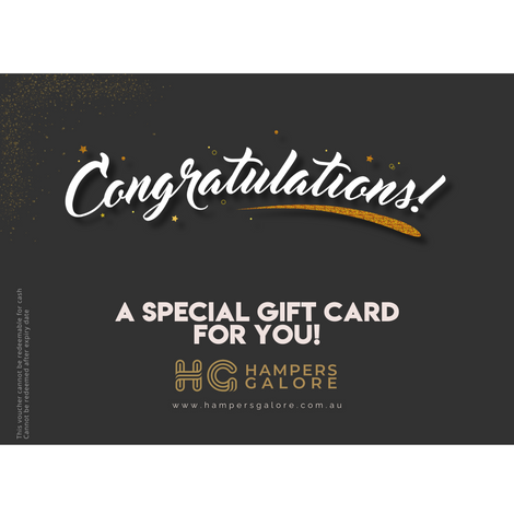 Hampers Galore Congratulations gift card
