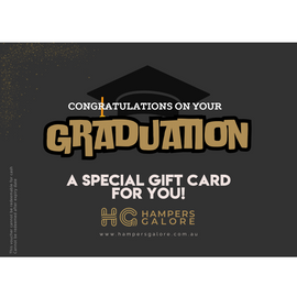 Hampers Galore Graduation gift card
