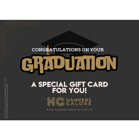 Hampers Galore Graduation gift card