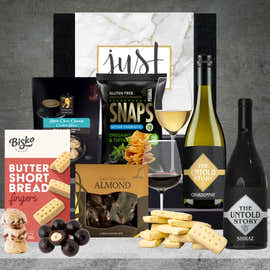 Hampers Galore Wine Hamper featuring a curated selection of wine