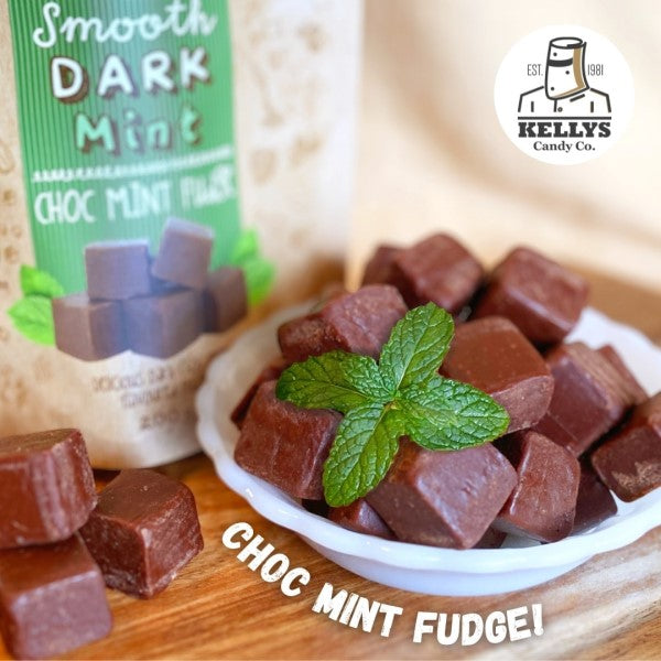 Kelly's Candy Co Dark Mint Choc Fudge 90g