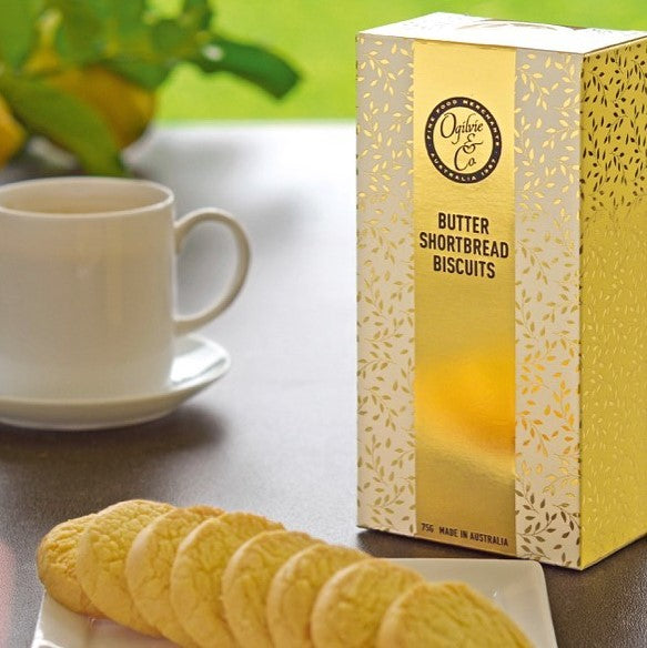 Ogilvie & Co Butter Shortbread Biscuits 75g