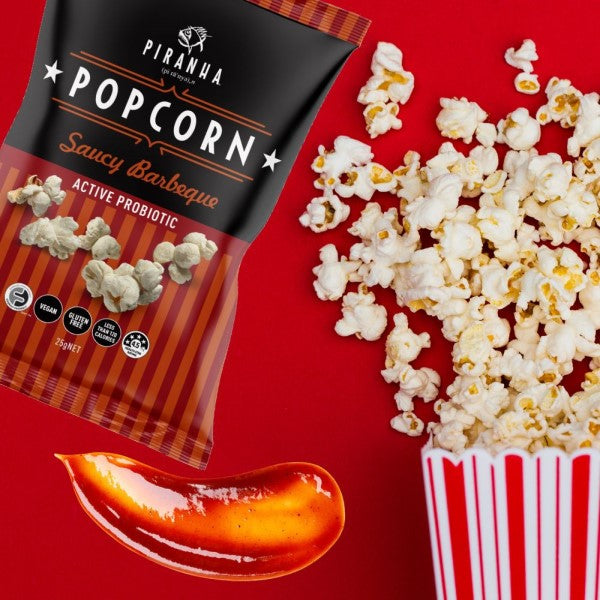 Piranha Saucy BBQ Popcorn 25g