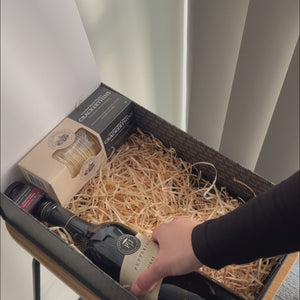 chocolate ,crackers & red Hamper Cover Video