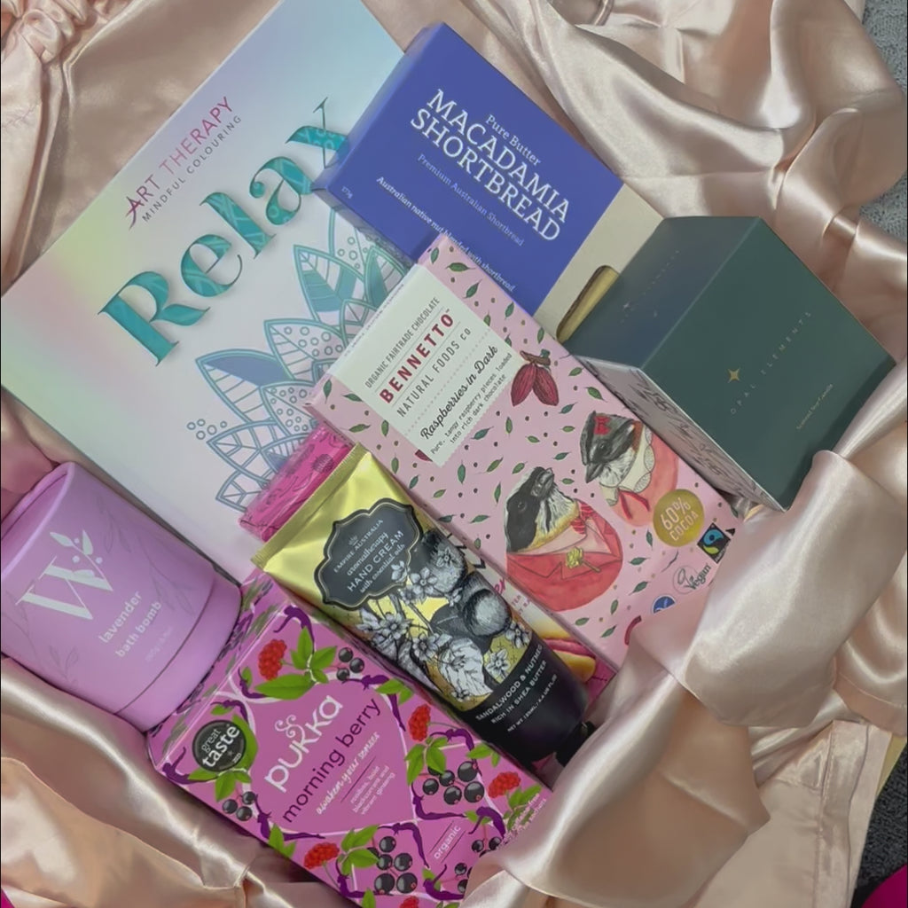 Silky Robe & Soak Pamper Hamper Video