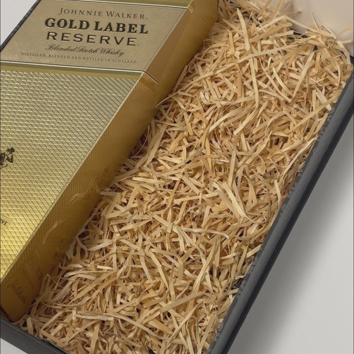 Johnnie Walker Gold Whiskey Hamper For Him Video