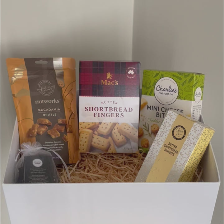 Tea Coffee & Snack Hamper Video 