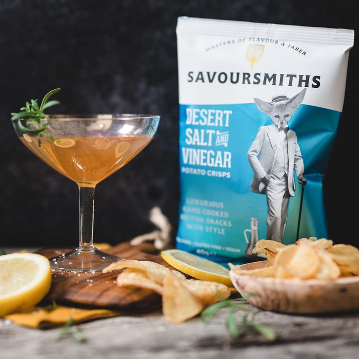 Savoursmiths Desert Salt & Vinegar Potato Crisps 150g