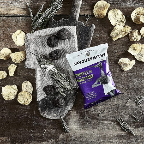 Savoursmiths Truffle & Rosemary Potato Crisps 150g