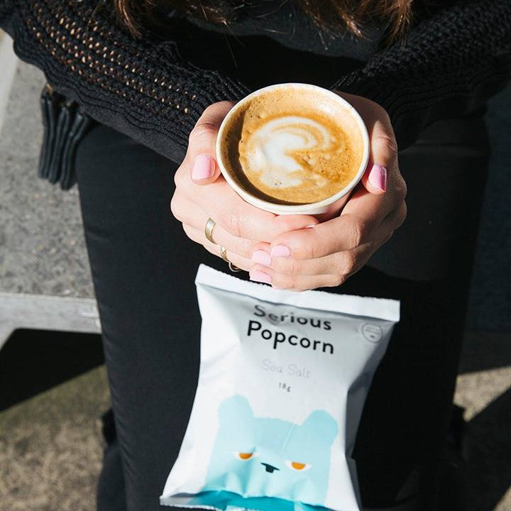 Serious Food Co Sea Salt Popcorn 18g