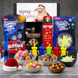 Spaceman & Aliens Christmas Kids Hamper from Hampers Galore with space-themed toys and festive treats