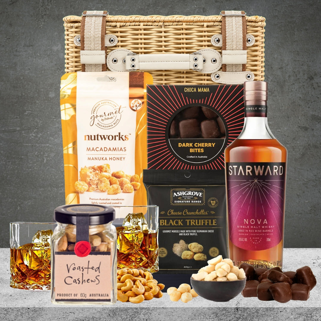 Starward Australian Whisky Hamper Basket