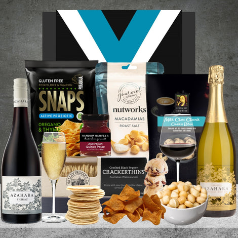 The AFL Wine Combo Hamper from Hampers Galore
