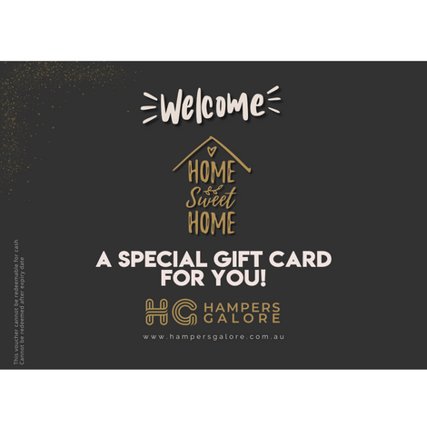 Welcome Home eGift Card for gifting in Australia
