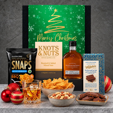 Woodford Bourbon Christmas Hamper by Hampers Galore