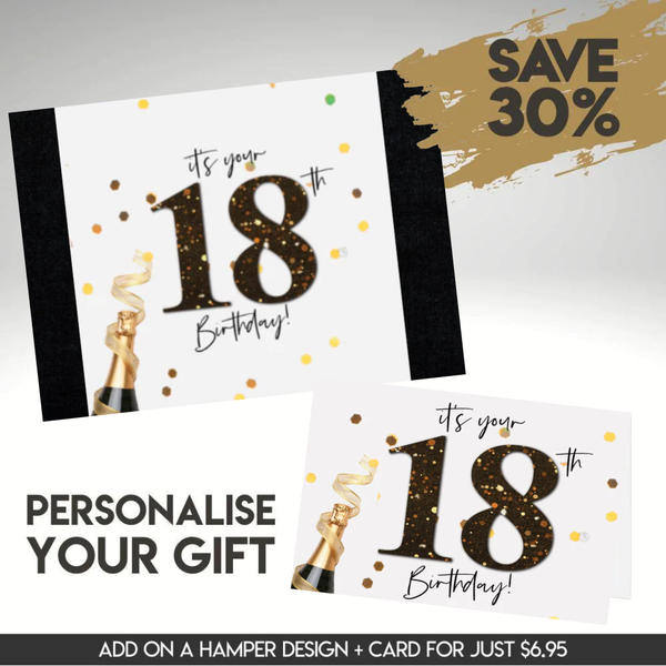 18th Happy Birthday Sleeve  + Card