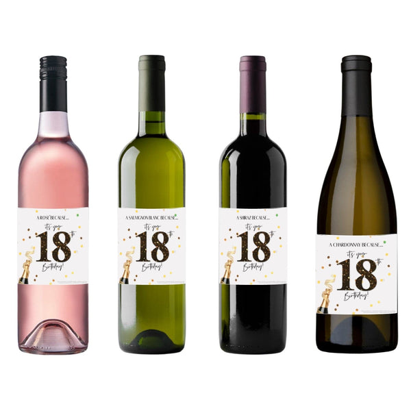 18th Birthday Wine Choice 750ml