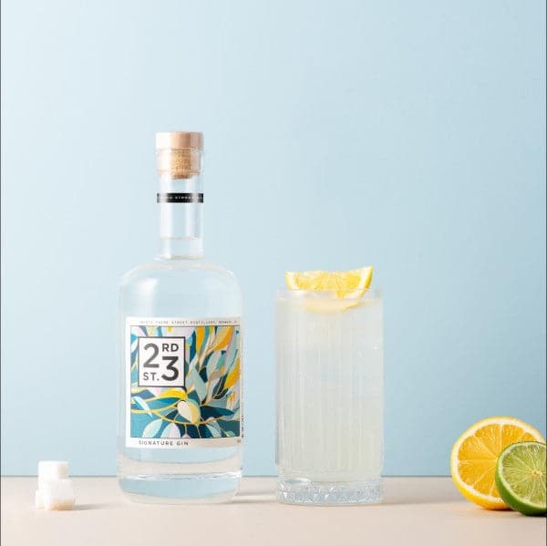 23rd Street Distillery Signature Gin 700ml bottle