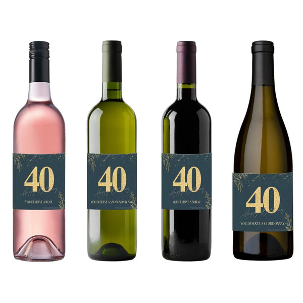 40th Birthday Wine Choice 750ml