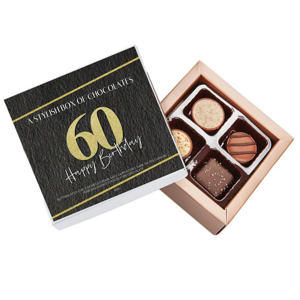 60th Birthday Pure Indulgence Choc Box 40g