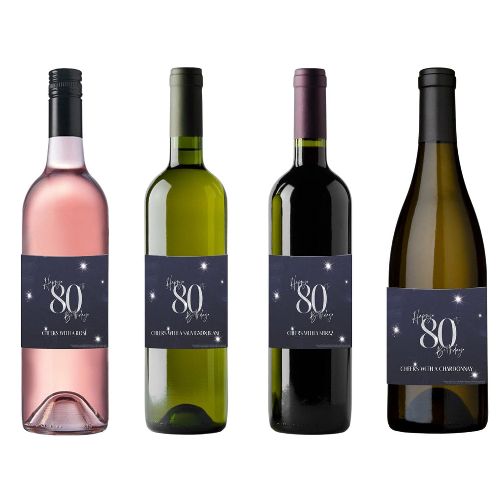 80th Birthday Wine Choice 750ml