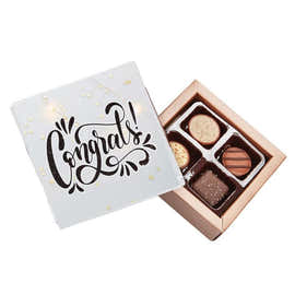Congrats Pure Indulgence Choc Box 40g