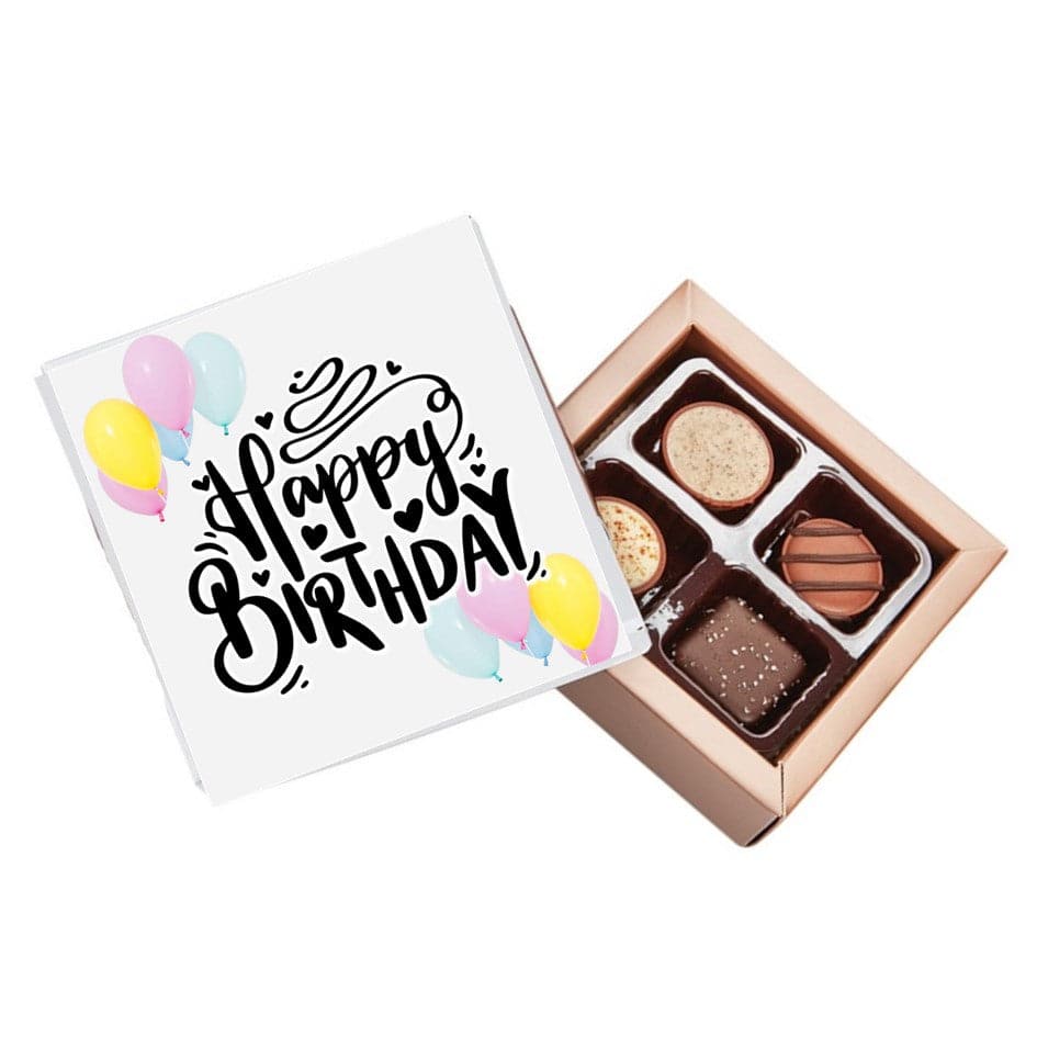 Happy Birthday Balloon Pure Indulgence Choc Box 40g