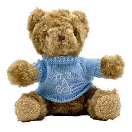 It's A Boy Teddy Baby Blue