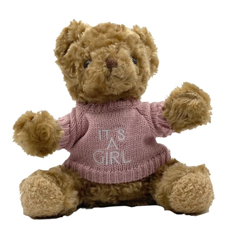 It's A Girl Teddy Baby Pink