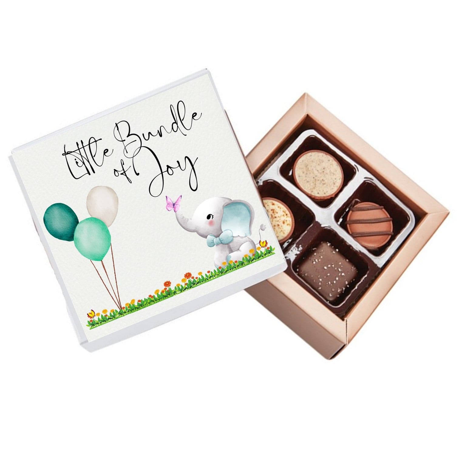 New Baby Pure Indulgence Choc Box 40g