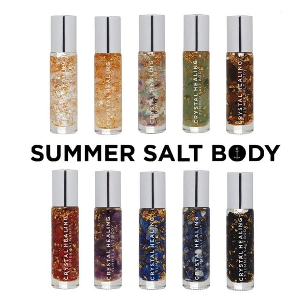 Summer Salt Body Crystal Essential Oil Rollers 10ml