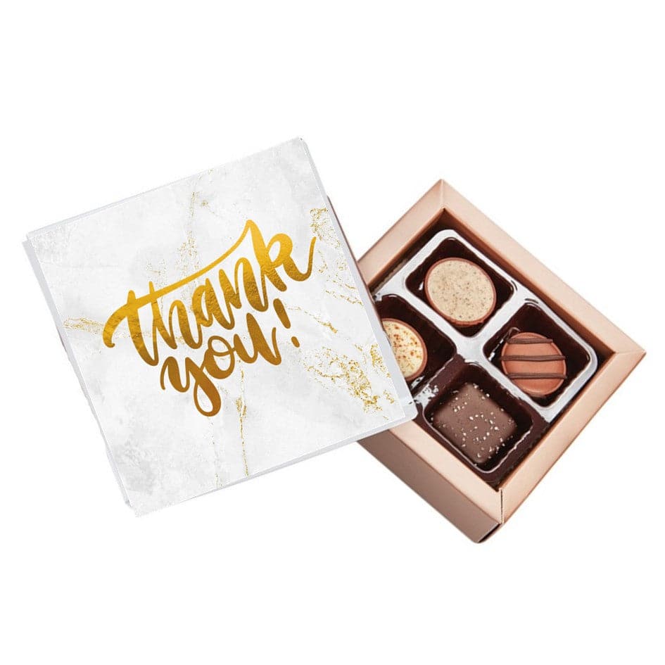 Thank You Gold Pure Indulgence Choc Box 40g