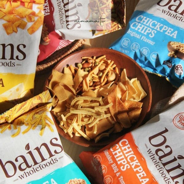 Bains Chickpea Crisps 100g