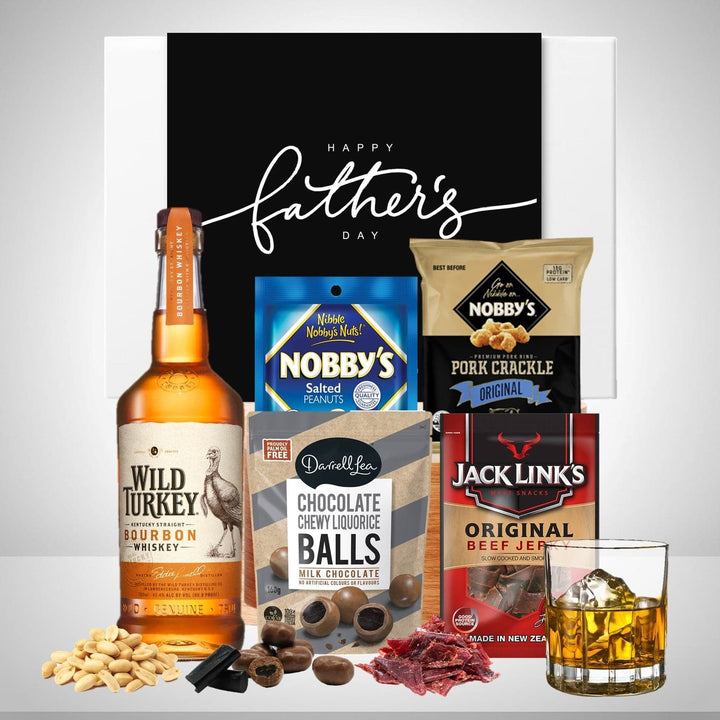 Dad's Golden Hamper with Wild Turkey 700ml