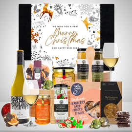 Joyful Chardonnay Christmas Hamper thumbnail image