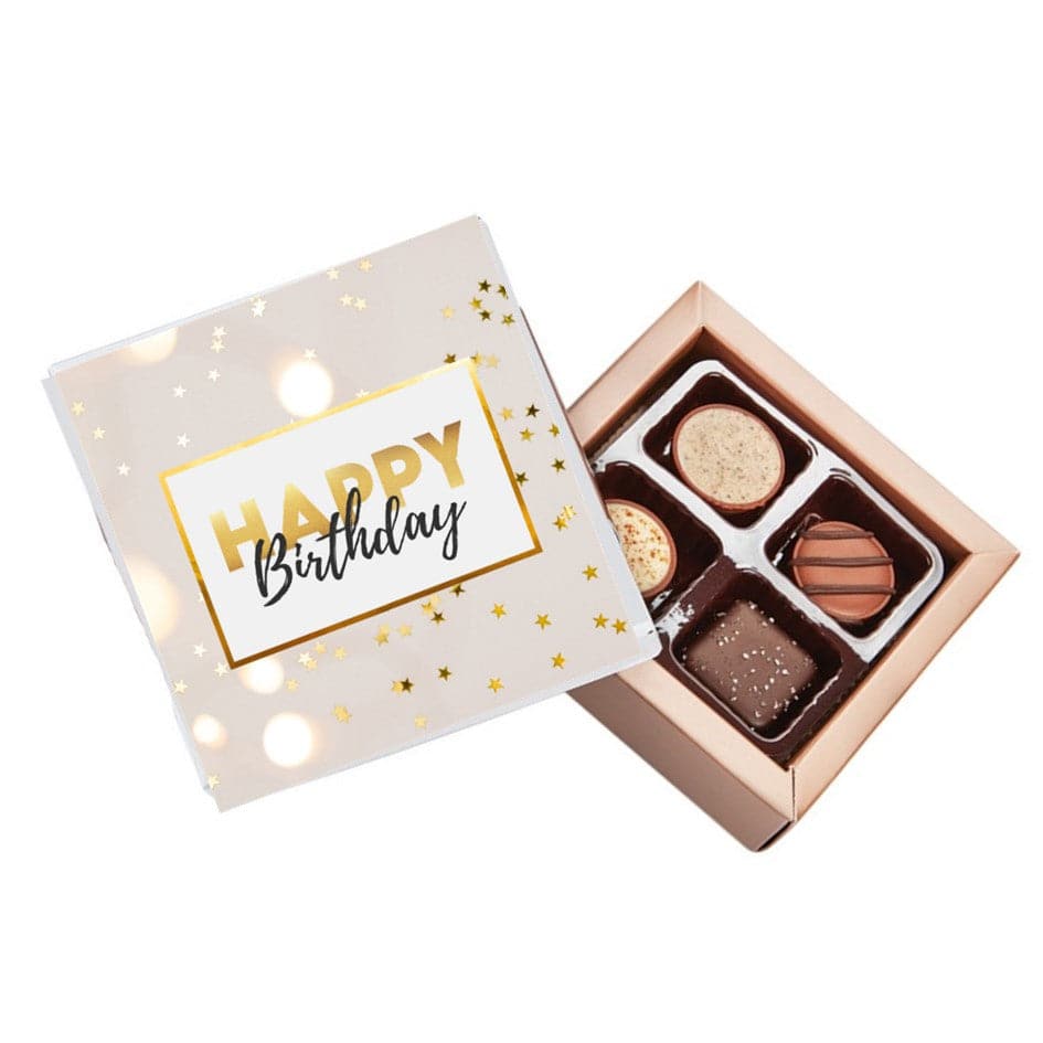 Happy Birthday Pure Indulgence Choc Box 40g
