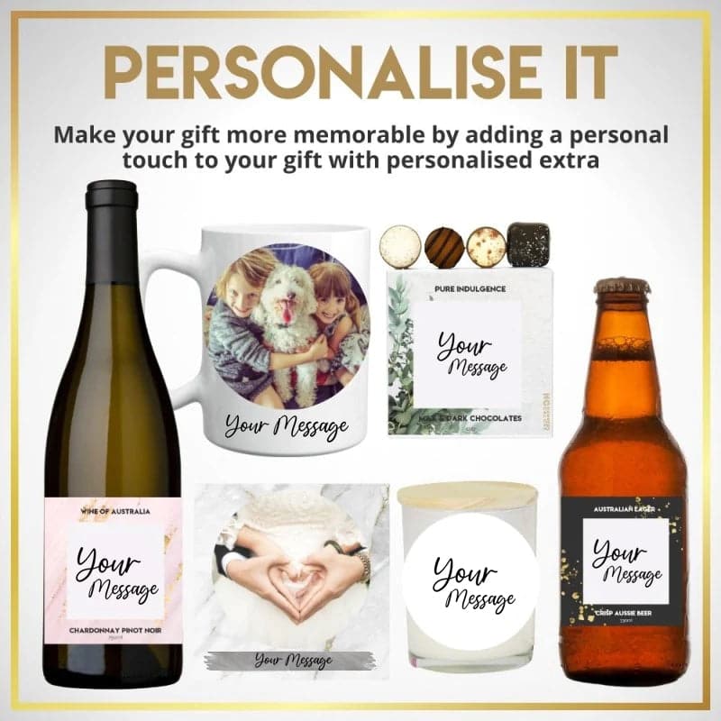Personalise your A Very Aussie Christmas Hamper