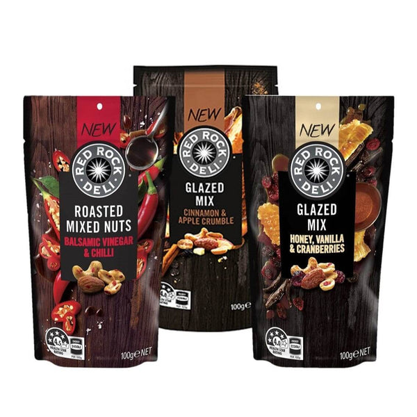 Red Rock Deli Mixed Nuts Varieties 110g