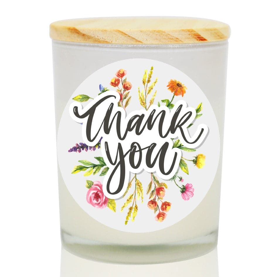 Thank You Flowers Soy Candle